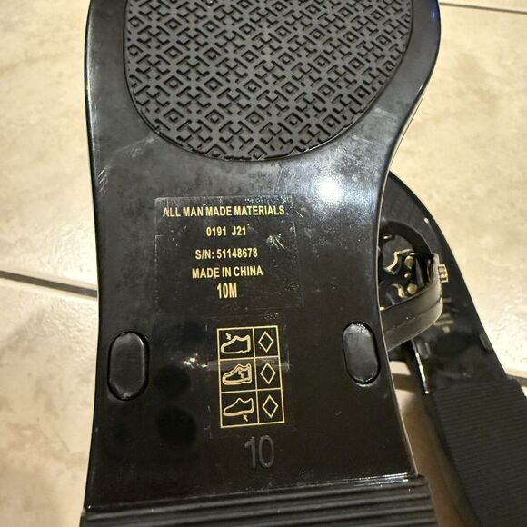 Tory Burch Mini Miller Flat Jelly Thong Sandals Womens - Picture 3 of 6